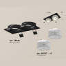 Комплект встраиваемого светильника с композитным хрусталем Ambrella light XC6526040