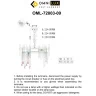 Люстра подвесная Omnilux Carisio OML-72803-09