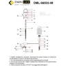 Люстра подвесная Omnilux Dronero OML-66503-08