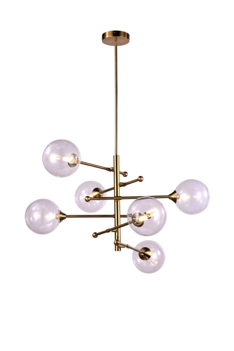 Люстра на штанге Freya Maddison FR5115PL-06BZ