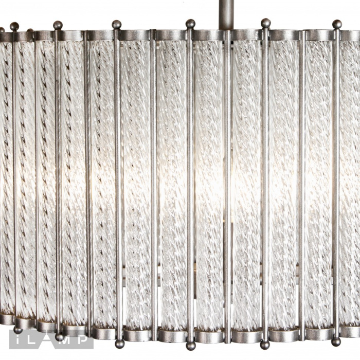 Подвесная люстра iLamp Manhattan MD0266-4B SILVER BRUSH