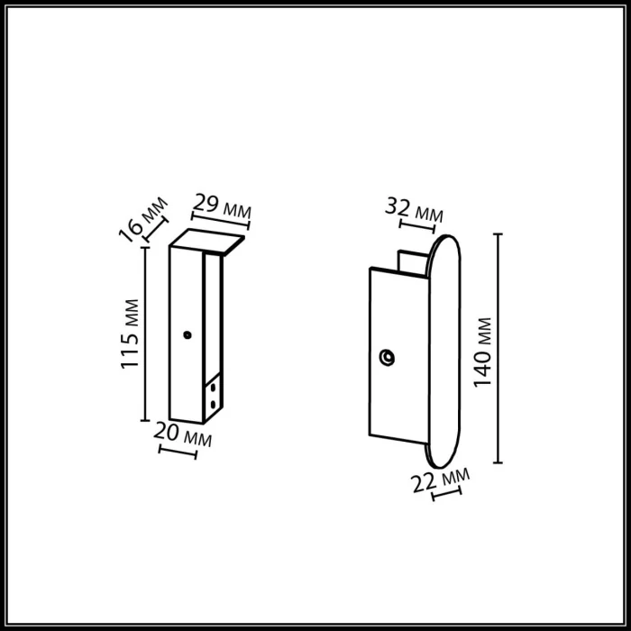 Фиксатор Odeon Light Fino xs 7154/1F