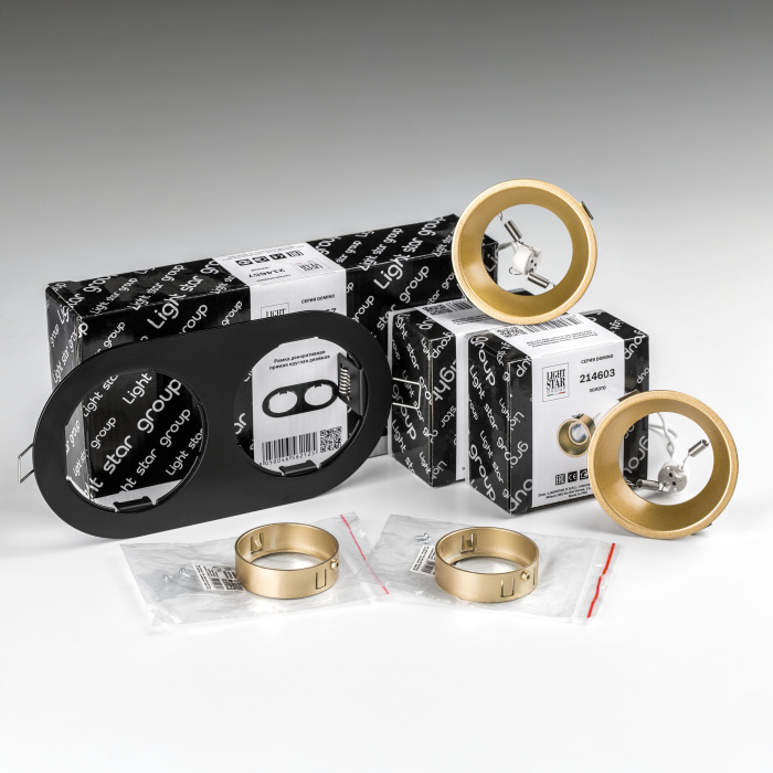 Комплект со светильником Lightstar Domino D6570303GMOD