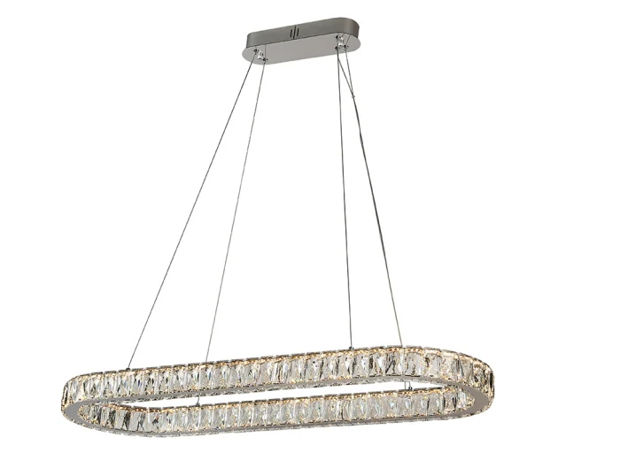 Подвесной светильник Newport 8580/90 C oval chrome М0071380