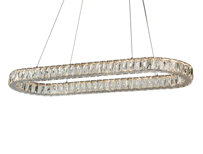 Подвесной светильник Newport 8580/90 C oval chrome М0071380