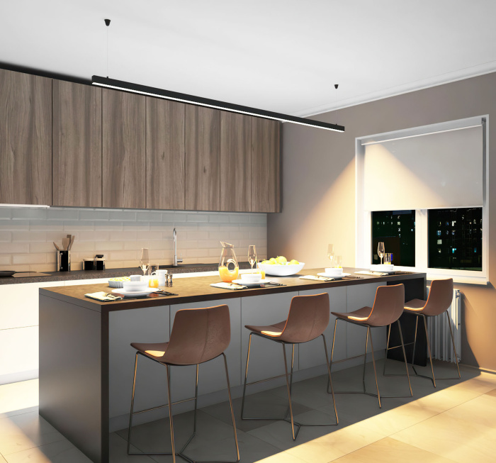 Линейный светильник Denkirs Hals DK9253-BK