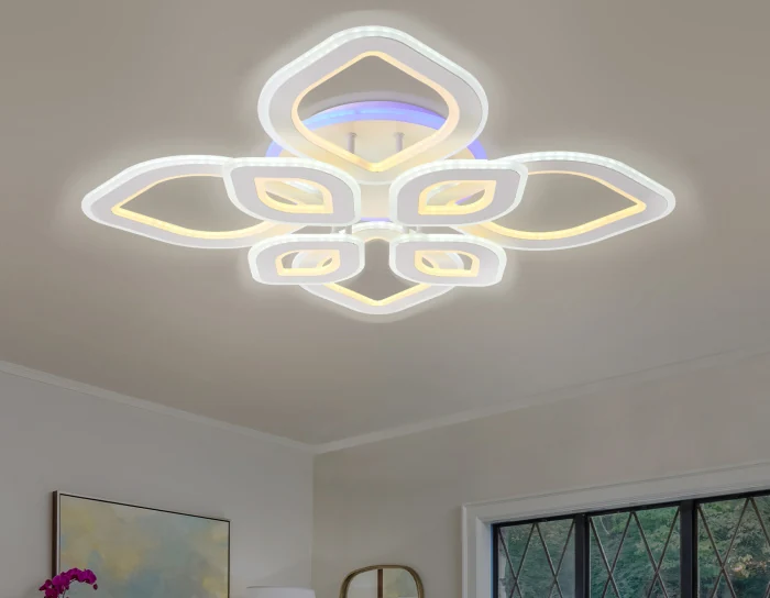 Потолочный светодиодный светильник с пультом Ambrella light FA8844