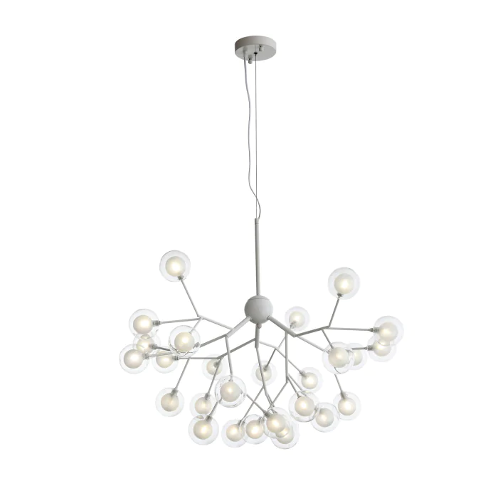 SL376.503.27 Люстра подвесная ST-Luce Белый/Белый G4 LED 27*2W