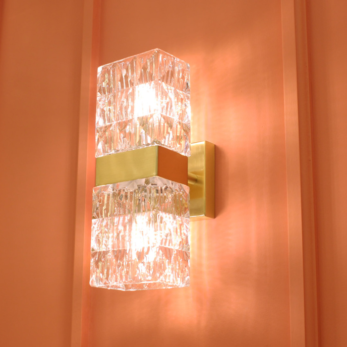 Бра Cloyd CORUND-A W2 / выс. 27 см - латунь (арт.20177)