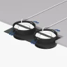 Точечный встраиваемый светильник FLAT DK2092-BK