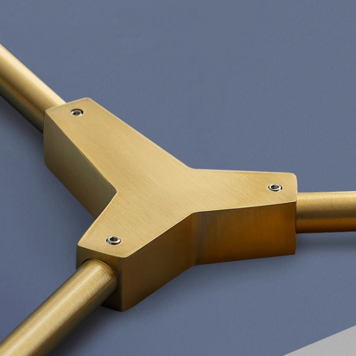 Люстра Адель Branching Bubble Chandelier L7 Black Amber ImperiumLoft