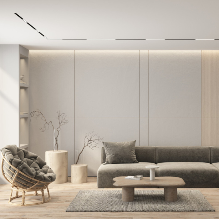 Трековый линейный светильник SIMPLE LINEAR DK8205-BK