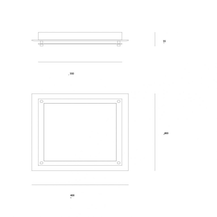 Потолочный светильник Leds C4 DE-0309-CRI