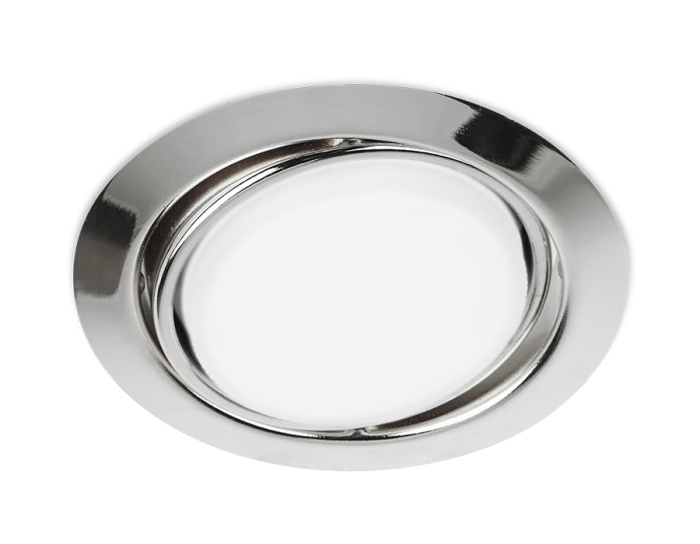 Встраиваемый потолочный точечный светильник GX53 Ambrella light G103 CH