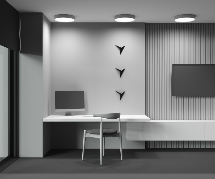 Потолочный светильник Maytoni Zon C032CL-45W2.7K-RD-MG