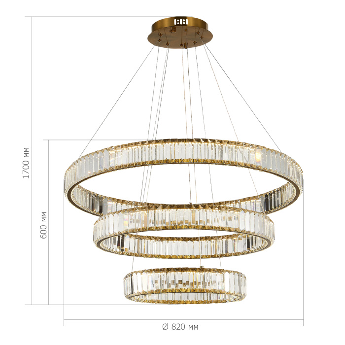 Люстра подвесная SL1622.303.03 ST LUCE