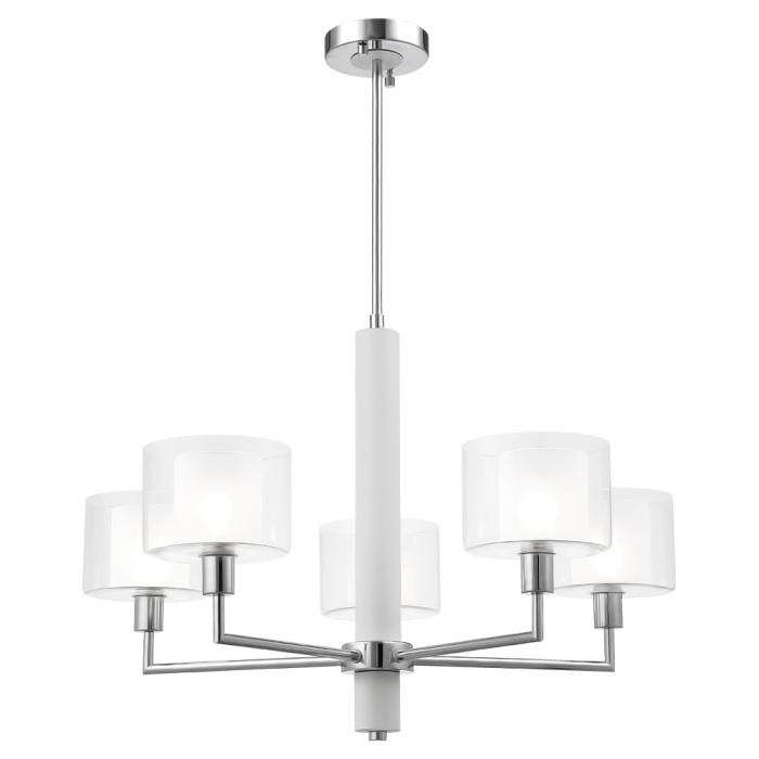 Люстра Crystal Lux MAESTRO SP-PL5 CHROME