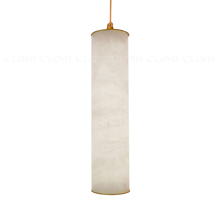 Подвесной светильник Cloyd LERMONT-B P1 / алебастр - латунь (арт.11143)