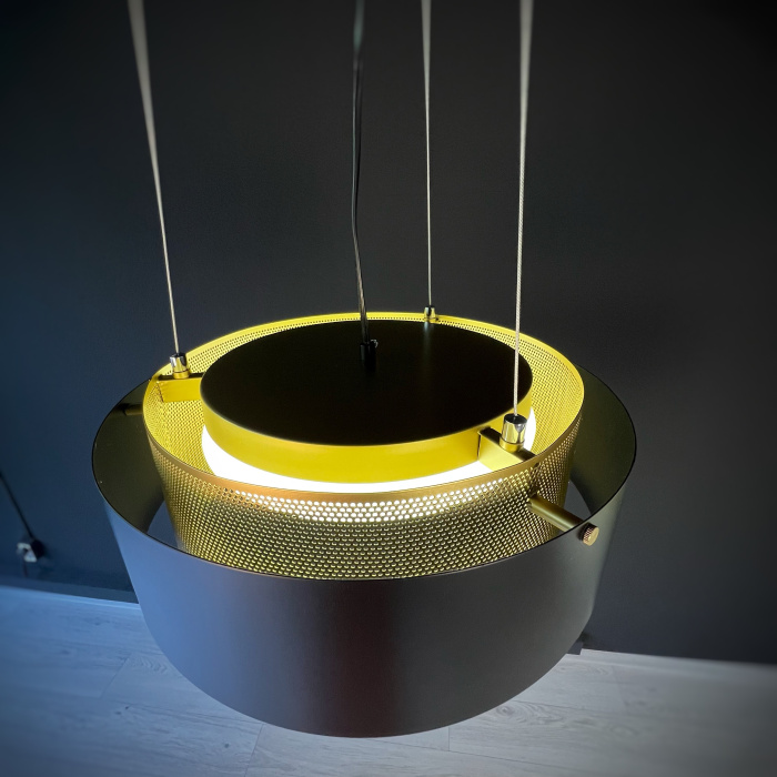 Подвесной светильник CASING 38 черный ImperiumLoft