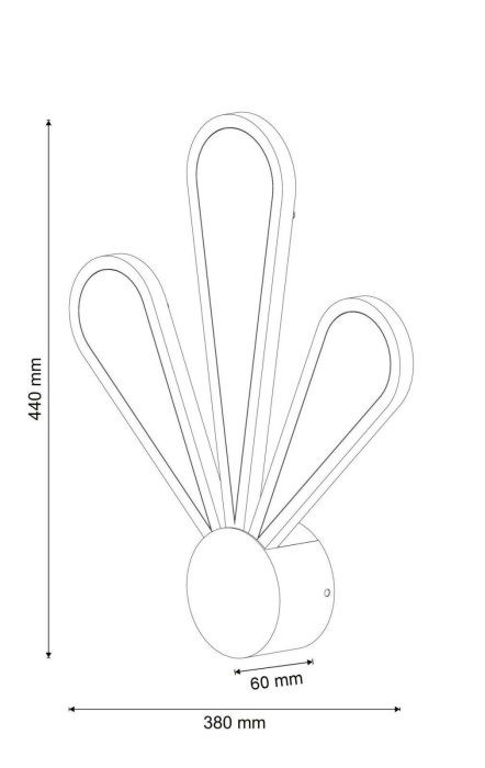 Бра Lucia Tucci Miracoli W200.3 LED