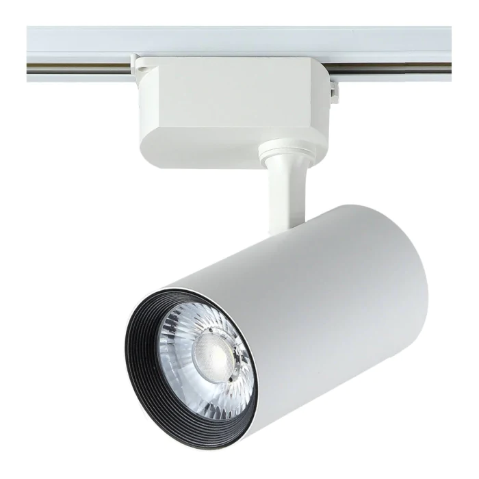 Светильник трековый однофазный Crystal Lux CLT 0.31 006 30W WH