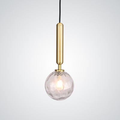 Подвесной светильник RAFFIN Gold/Transparent ImperiumLoft