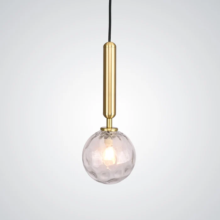 Подвесной светильник RAFFIN Gold/Transparent ImperiumLoft