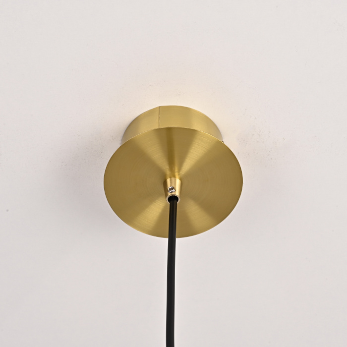 Подвесной светильник RAFFIN Gold/Transparent ImperiumLoft