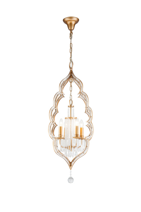 Люстра подвесная Lucia Tucci tenerezza 5490.4 gold