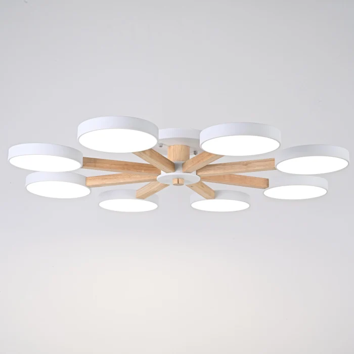 Потолочная люстра TURNA 8 White ImperiumLoft