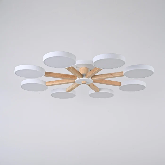 Потолочная люстра TURNA 8 White ImperiumLoft