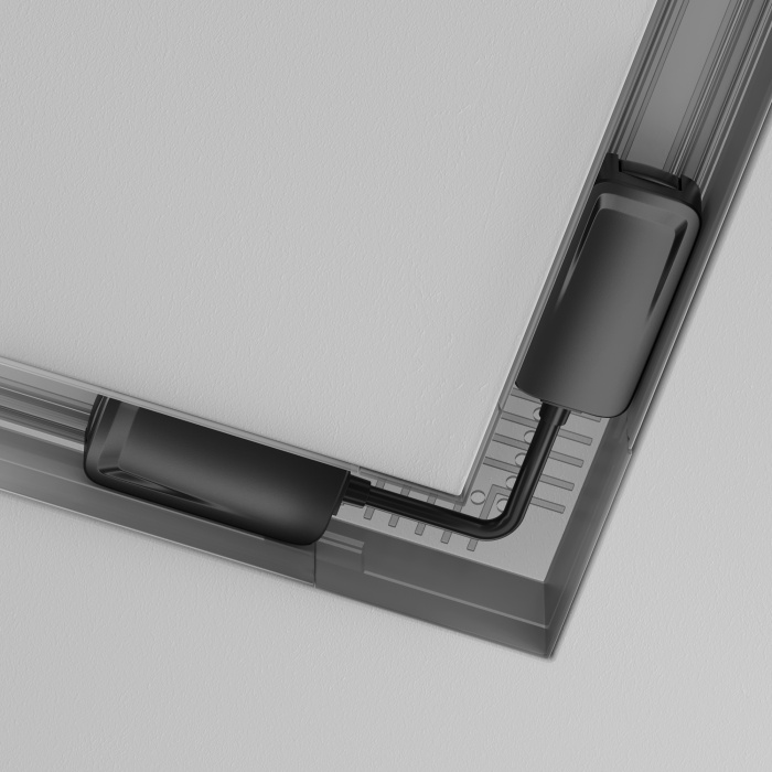 Коннектор питания угловой встраиваемый с проводом 6см Radity черный Maytoni TRA084CPC-B-12