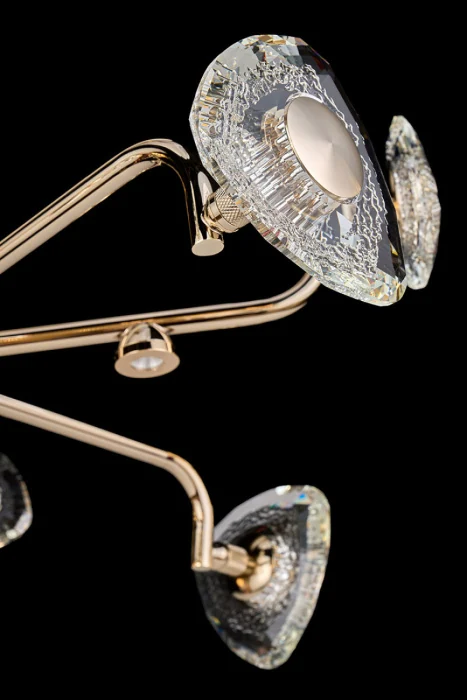 Подвесная люстра Leon Iris LE7913/8G Gold
