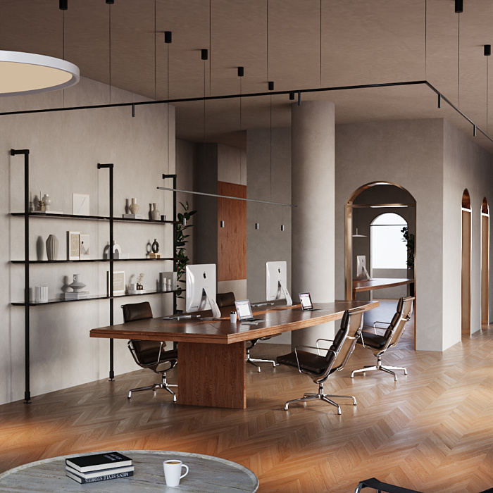 Трековый светильник Maytoni Focus LED C102CL-3W3-6K-BS