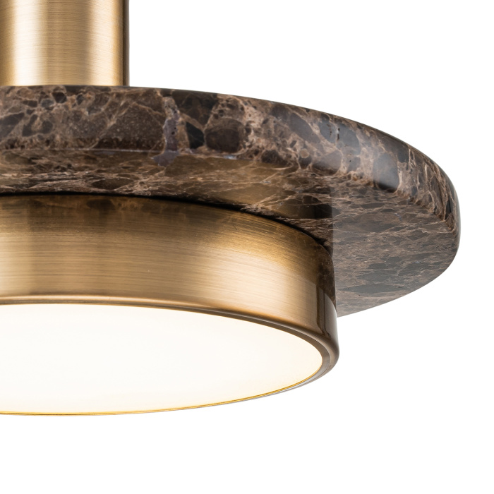 Подвесной светильник TORANO ESCADA 10260/1LED Brown marble