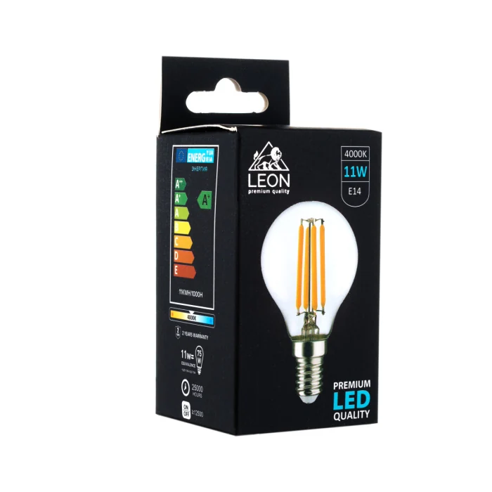Светодиодная лампа Leon LE-G45-11W-4000K-E14/CL
