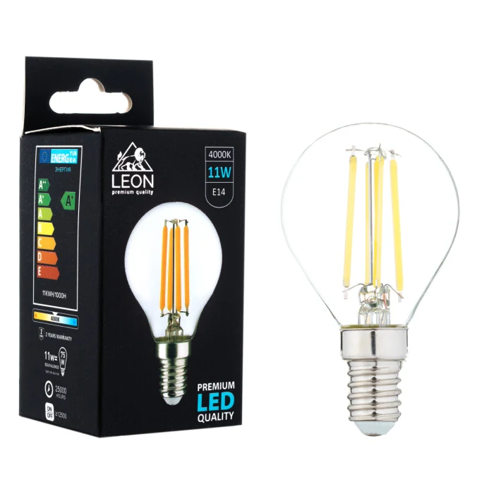 Светодиодная лампа Leon LE-G45-11W-4000K-E14/CL