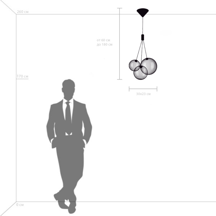 Подвес Sferetta Lightstar 801030