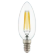 933504 Лампа LED FILAMENT 220V C35 E14 6W=65W 400-430LM 360G CL 4000K 30000H (в комплекте)