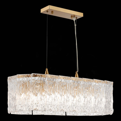 Светильник подвесной Золотистый/Прозрачный E27 10*40W SLE283203-10