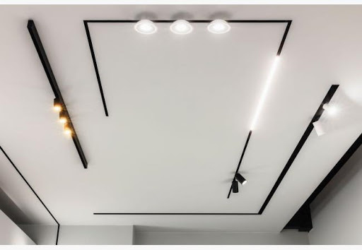 Угловой элемент для трековой системы Delight Collection Trek LST-L02 black