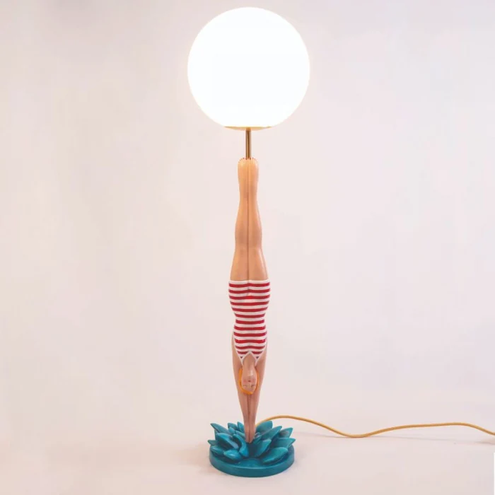 Настольная лампа Seletti Diver Red 14936