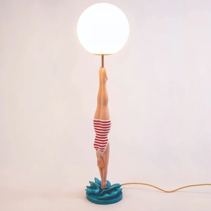 Настольная лампа Seletti Diver Red 14936