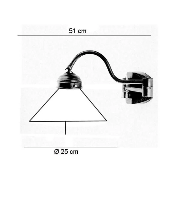 Бра Berliner Messinglampen A64-25opN