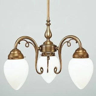 Люстра на штанге Berliner Messinglampen D15-123opB