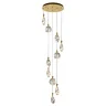 Подвесной светильник Delight Collection Colvin MT9176-10H titanium gold