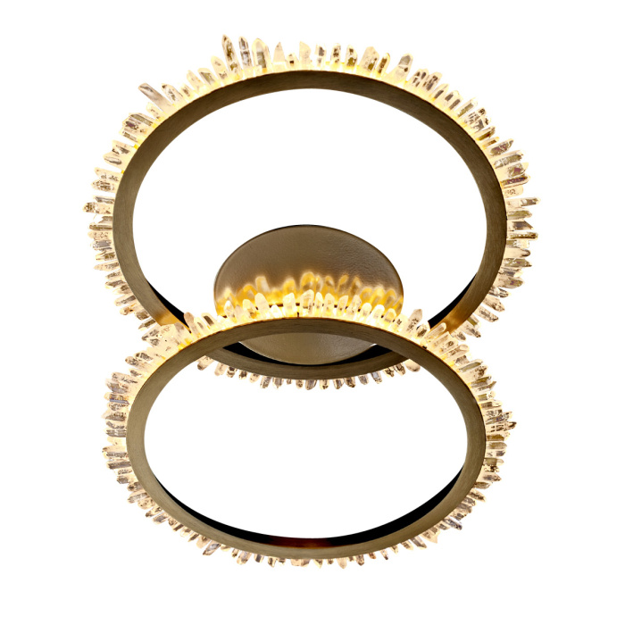 Потолочный светильник Delight Collection Quartz Halo MX20020154-2A satin gold