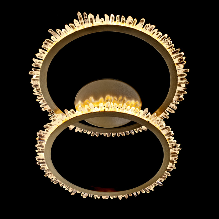 Потолочный светильник Delight Collection Quartz Halo MX20020154-2A satin gold