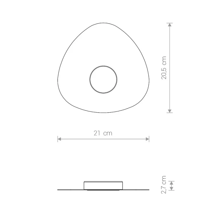 Потолочный cветильник Nowodvorski Organic White 8305