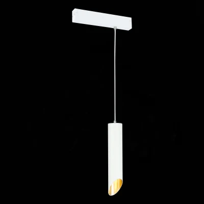 Светильник трековый Белый GU10 1*50W IP20 D60xH300 180-240V Без ламп ST508.503.01